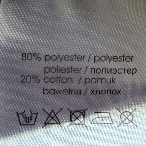 Pepper and Mint London black & white striped v-neck short sleeve shirt, sz S - Picture 7 of 7